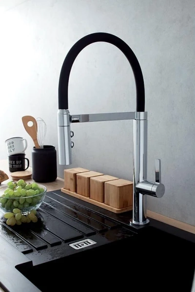 Смеситель для кухни Jacob Delafon Raphael с гибким изливом E23311-CP