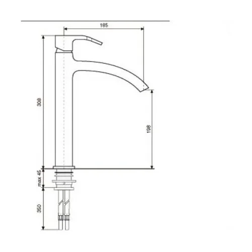 Смеситель для кухни Emmevi Niagara 74007