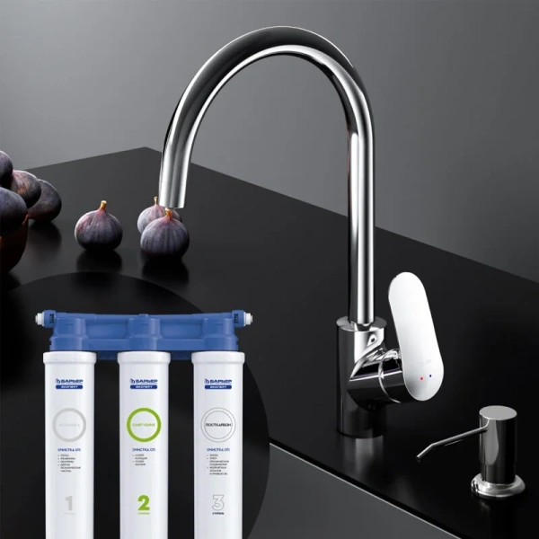 Смеситель для кухни Am.Pm Like F8007T с каналом для питьевой воды Staron