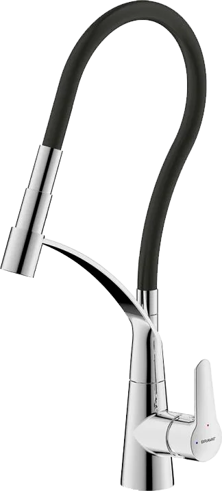 Смеситель для кухни Bravat с гибким изливом F7420453CP