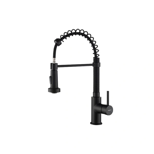 Смеситель для кухни Акватек Европа черный AQ1387MB