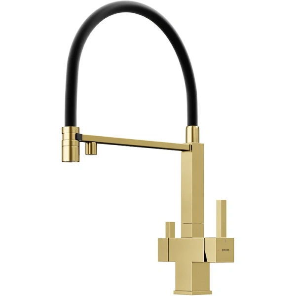 Смеситель для кухни Sancos Moro золото SC4006BG