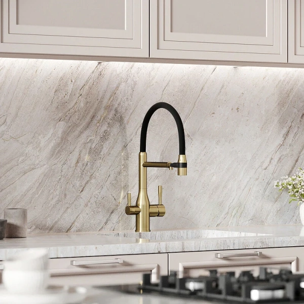 Смеситель для кухни Sancos Garda золото SC4009BG