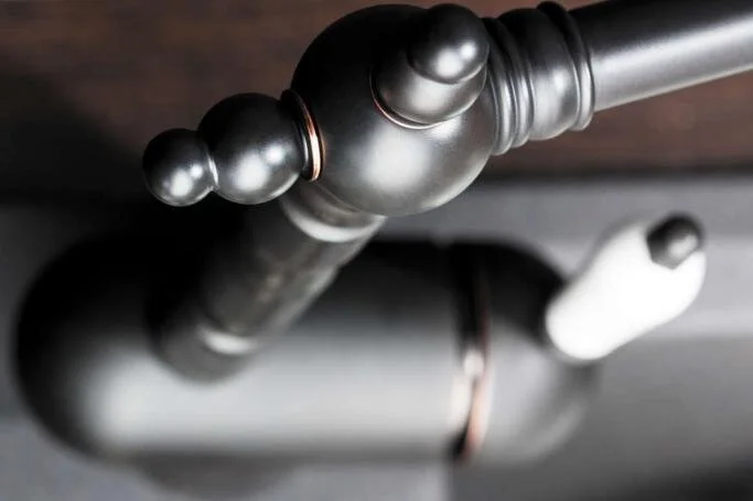 Смеситель для кухни Omoikiri Kyoto-SI античное серебро 4994297