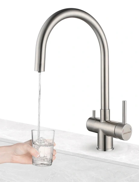 Смеситель для кухни Paulmark Heller He213218 с переключением на питьевую воду