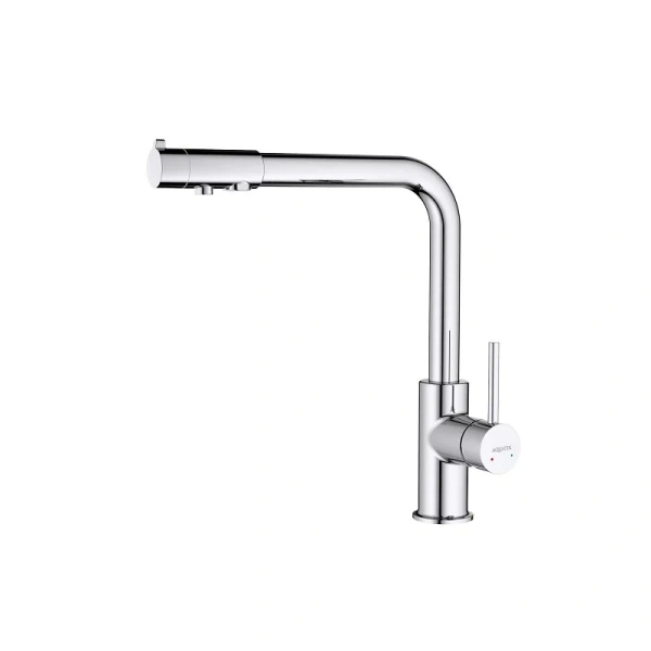 Смеситель для кухни Акватек Европа хром AQ1386CR