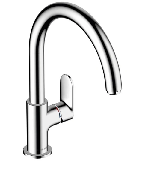 Смеситель для кухни Hansgrohe Vernis Blend M35 71870 однорычажный с поворотным изливом