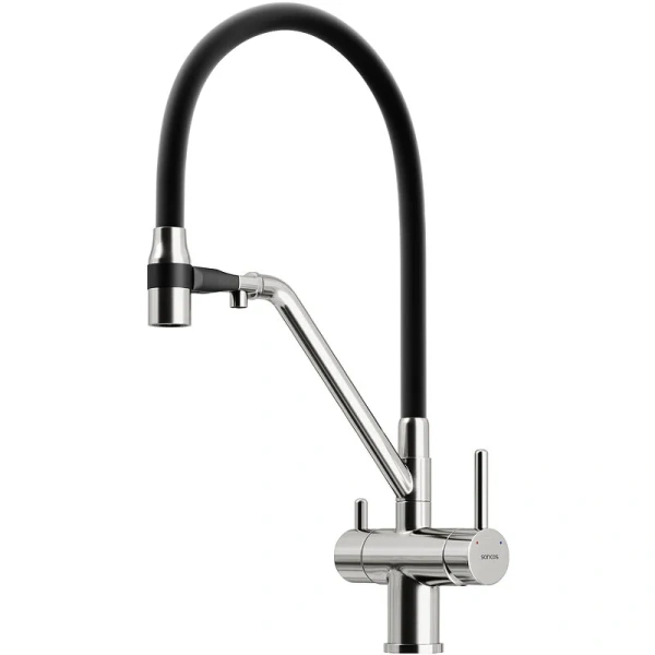 Смеситель для кухни Sancos Dora никель SC4003BN