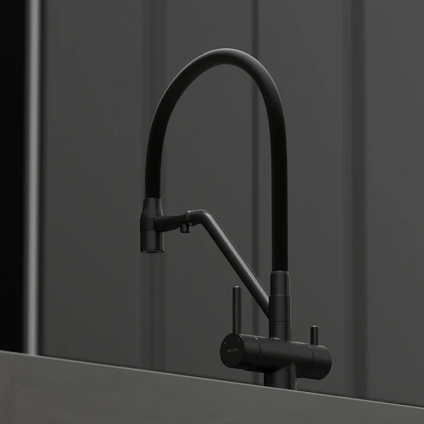 Смеситель для кухни Sancos Dora черный SC4003MB