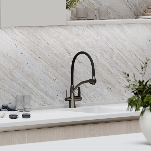 Смеситель для кухни Sancos Eri вороненая сталь SC4001GG