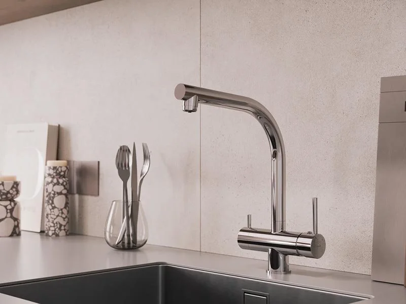 Смеситель для питьевой воды Cersanit Crea сатин 68224