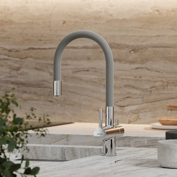 Смеситель для кухни Sancos Lucia хром SC4004CH