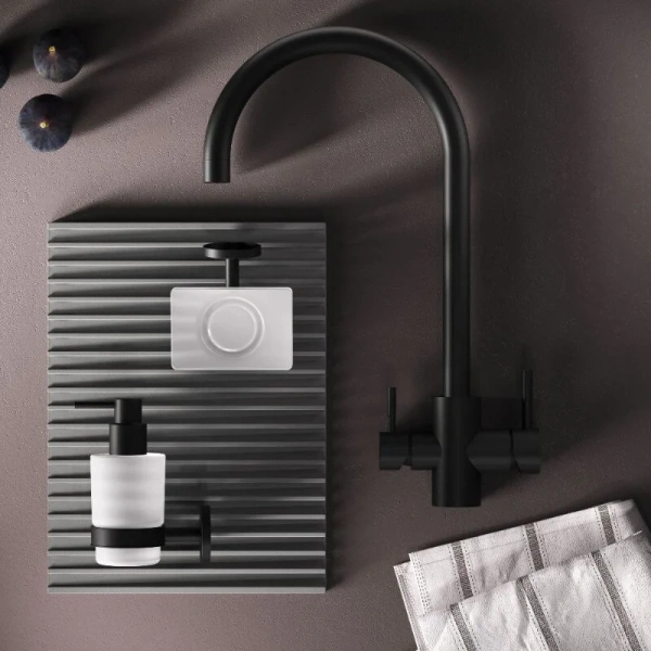 Смеситель для питьевой воды Am.Pm X-Joy S черный матовый F85B07722