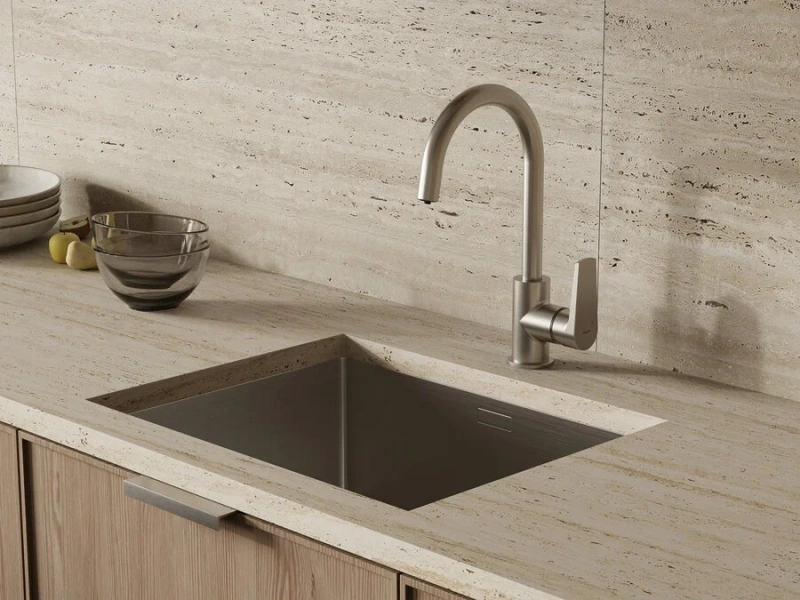 Смеситель для кухни Cersanit Moduo сатин 68222