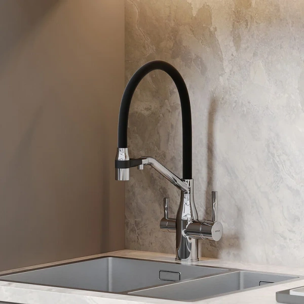 Смеситель для кухни Sancos Orta хром SC4008CH