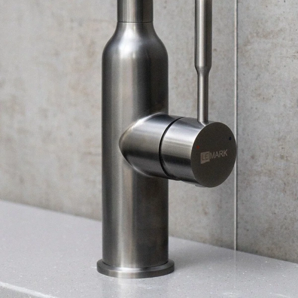 Смеситель для кухни Lemark Expert графит LM5079GMN