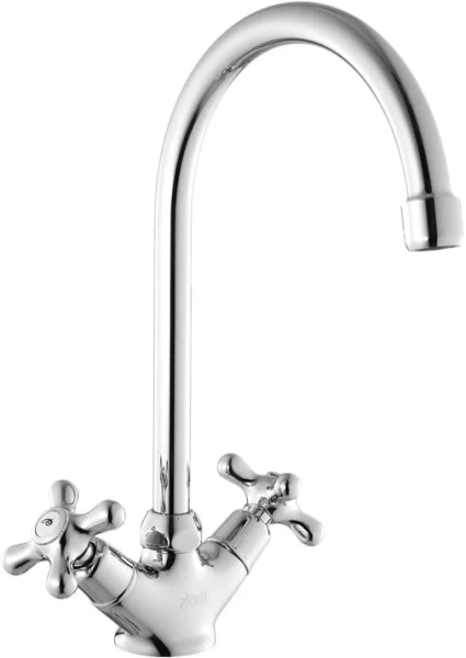 Смеситель для кухни IDDIS Jeals двухвентильный 59000T4C+W04