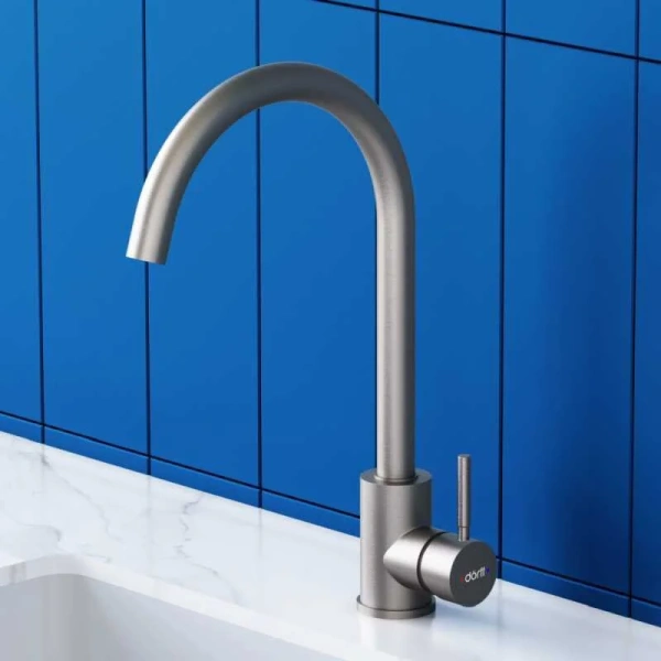 Смеситель для кухни Dorff Logic нержавеющая сталь D3000000