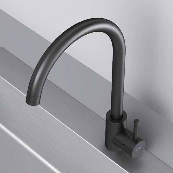Смеситель для кухни Am.Pm X-Joy S черный матовый F85B07122 Staron