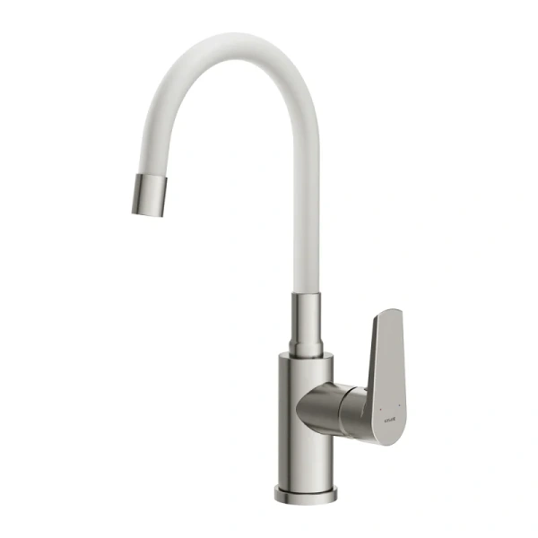 Смеситель для кухни Cersanit Moduo хром/белый 68232