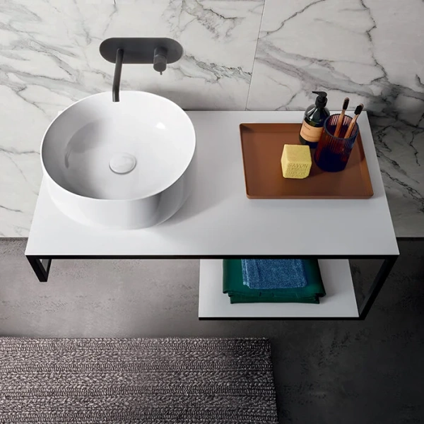 Раковина Kerasan Nolita 40 см белая 534401 Staron