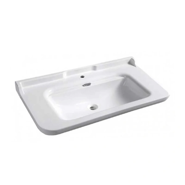 Раковина Kerasan Waldorf 120 см c 1 отверстием под смеситель 4144K1bi/cr*1