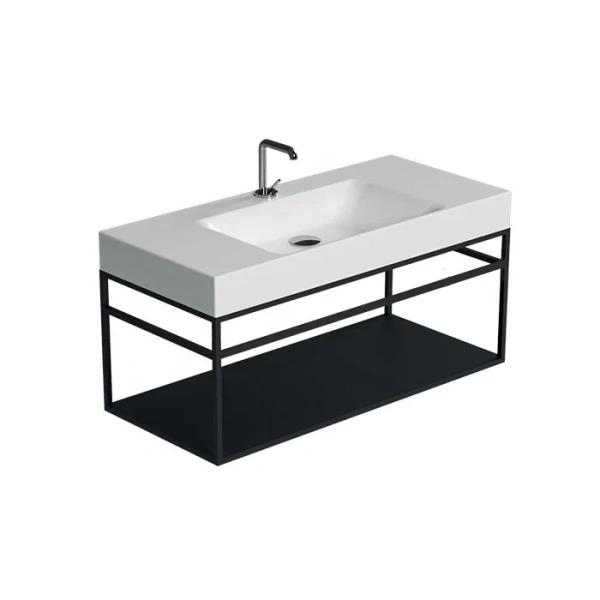 Раковина Kerasan Cento 355001*1 100 см белая Staron