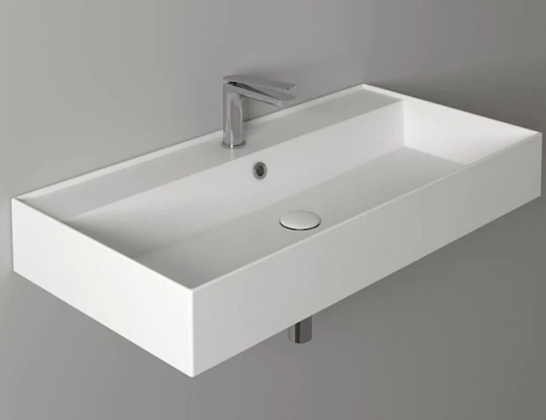 Раковина Simas Agile 90 см белая AG91 bi*1 Staron