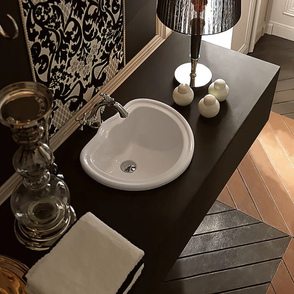 Раковина Kerasan Retro 50 см встраиваемая 103101bi*0 Staron