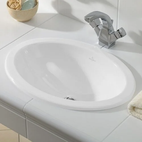 Раковина Villeroy & Boch Loop & Friends 57 см альпийский белый, без покрытия CeramicPlus 61552001 Staron