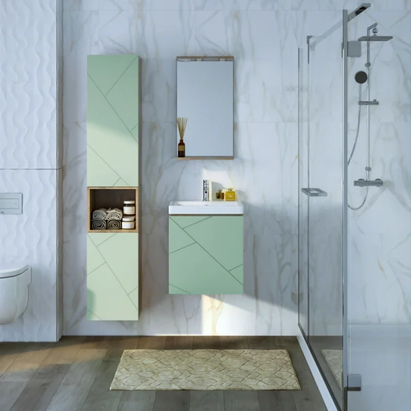 Раковина Cersanit Moduo Slim 50 см прямоугольная S-UM-MOD50SL/1