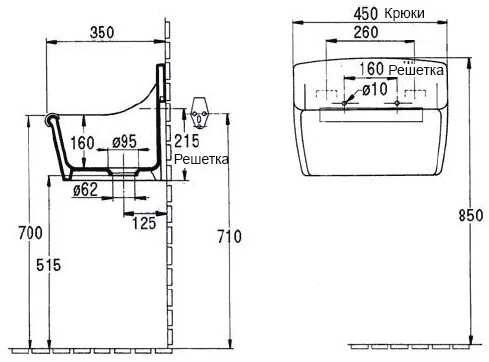 Раковина, цвет белый, Jacob Delafon NORMA