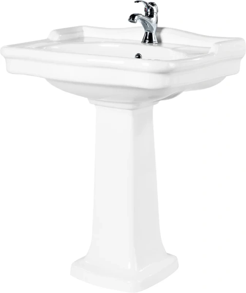 Раковина BelBagno Boheme 70 см с белая BB115L