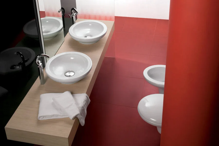 Раковина накладная Hatria Sculture Y0MU01 50х50 см Staron