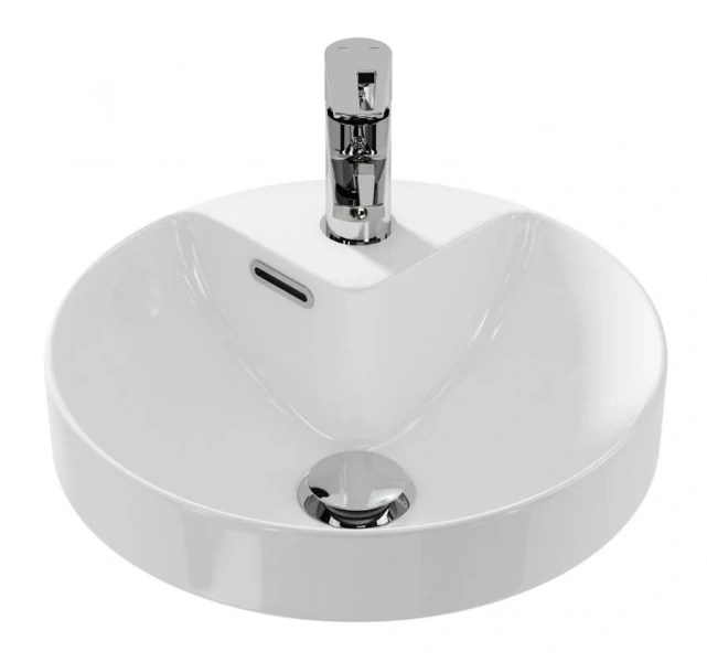 Раковина встраиваемая Cersanit Crea P-UM-CRE38/1-ic 37.5х37.5 см Staron