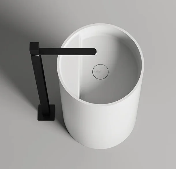 Раковина напольная Salini Armonia Top 01 45 см белая матовая 130124M