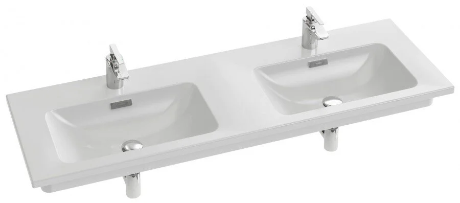 Раковина Jacob Delafon Vox 140 см белая EXAA112-00