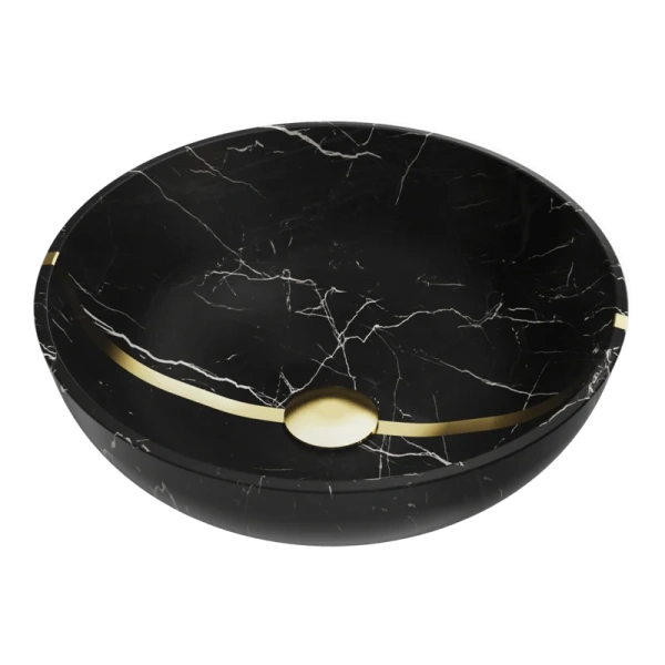 Раковина Omoikiri Hitomi Bl-Marble 41 см черная 4972077