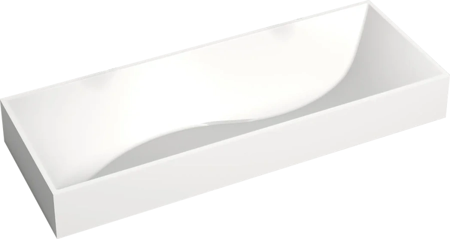 Раковина Salini Sonata 120 см накладная 1401201M