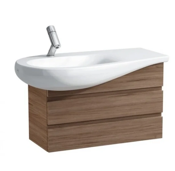 Раковина Laufen Ilbagnoalessi One 90 см белая правая 8.1497.5.400.104.1