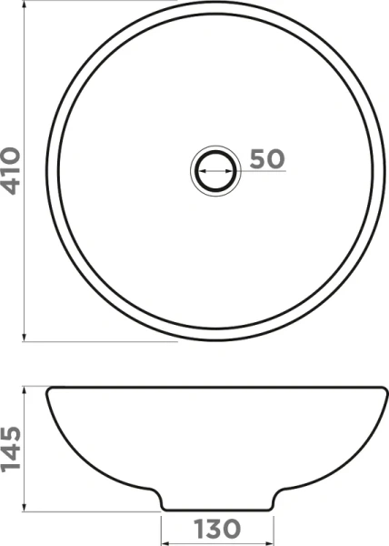 Раковина Omoikiri Hitomi Wh-Marble 41 см белая 4972078 Staron