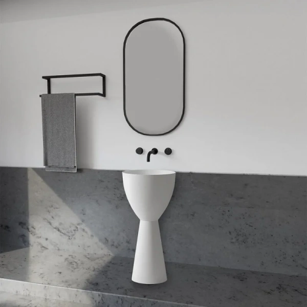 Раковина напольная Abber Stein круглая AS2508