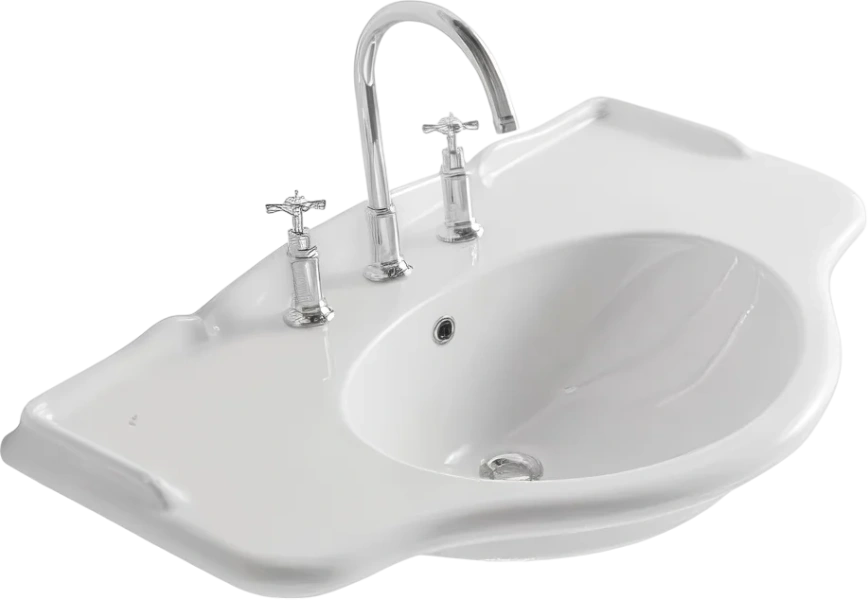 Раковина Globo Paestum 90 см белая PA056.BI*1