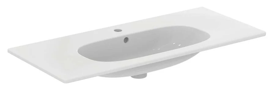 Раковина Ideal Standard Tesi T3508 100 см с отверстием под смеситель