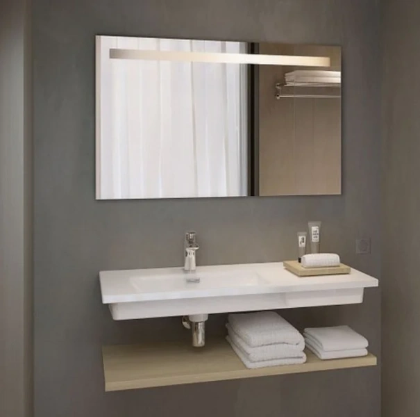 Раковина Jacob Delafon Vox 101 см подвесная EXAC112-00 Staron