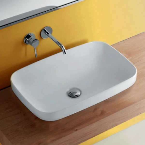 Раковина Kerasan Tribeca 60 см белая матовая 514330 Staron