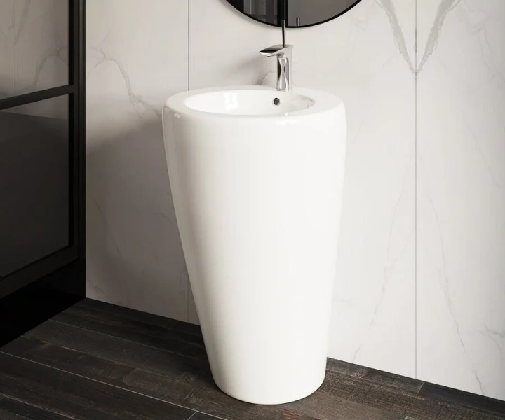 Раковина напольная Ceramica Nova 850 моноблок CN1807