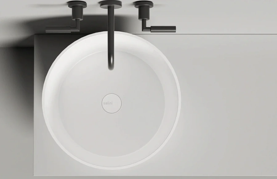 Раковина Salini Armonia 04 46 см белый глянцевый 130118G