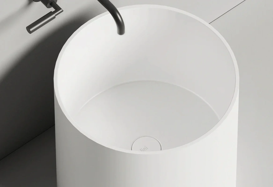 Раковина Salini Armonia 04 46 см белый глянцевый 130118G Staron