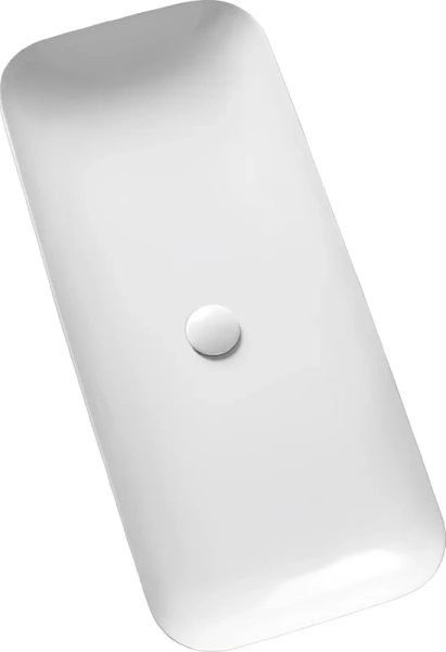 Раковина Azzurra Elegance 90 см прямоугольная ELLG090400S0BI/(ESO90 bi)*0